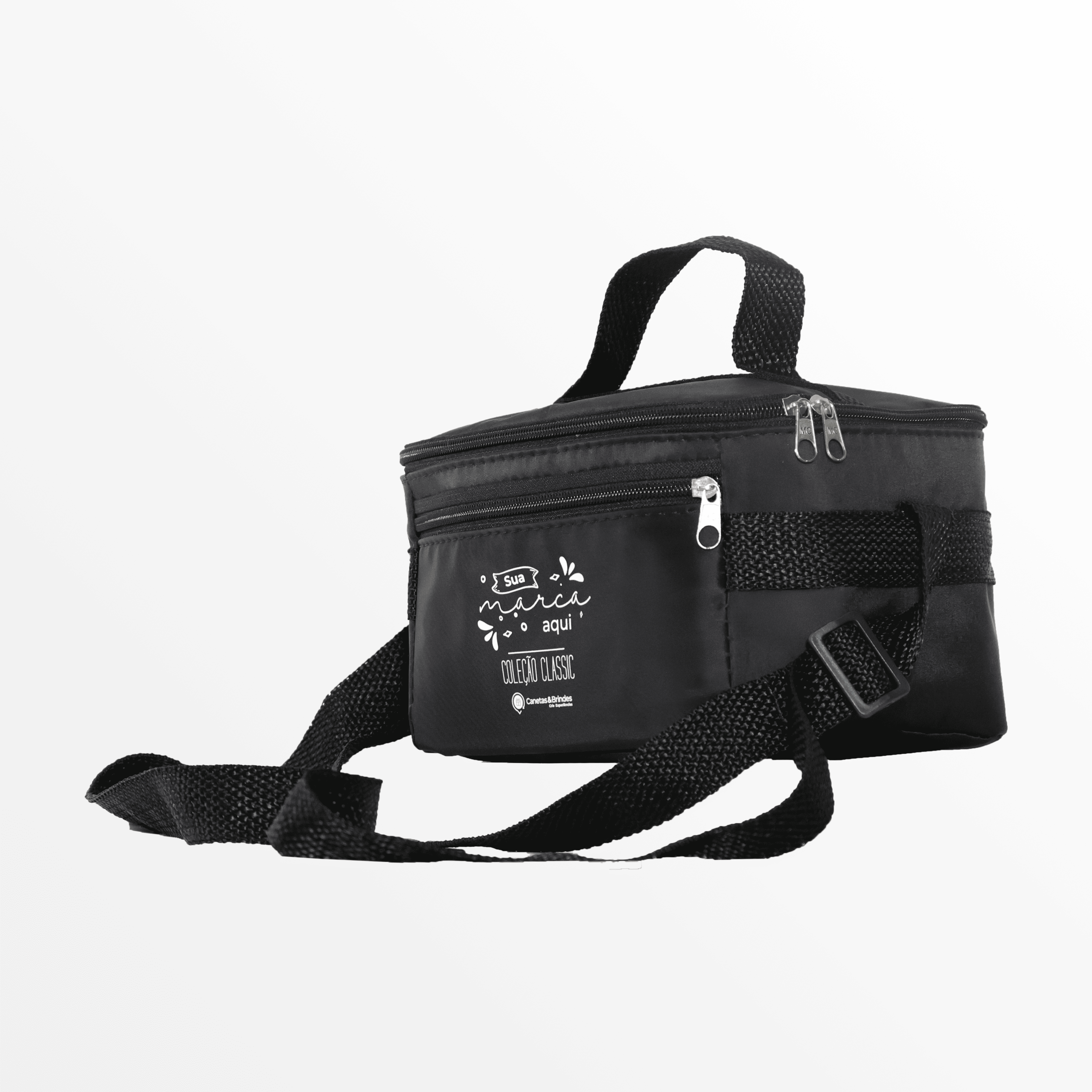 Bolsa Térmica Lunchbox P c/ Alça Tiracolo e Bolso Frontal